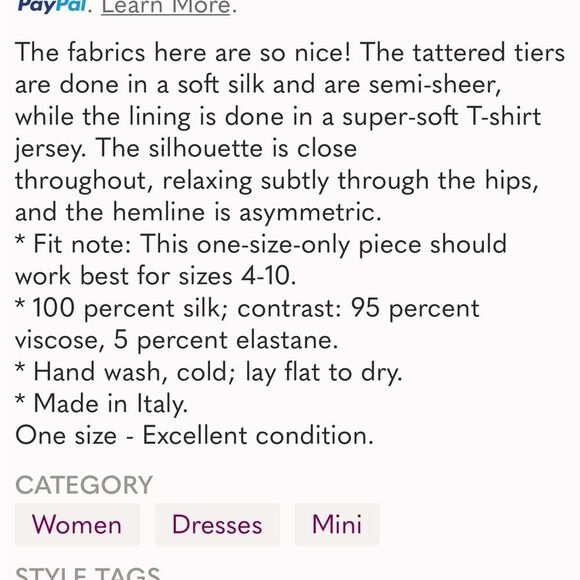 DRESS SILK WOMEN SZ 2/4 FAIRY GOTHIC BLACK STRETCHY SLEEVELESS TANK SILK LAYERS. - Picture 16 of 16